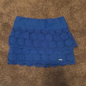 BLUE HOLLISTER SKIRT SZ XS